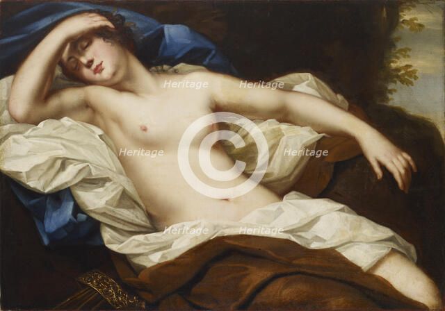 Diana at rest, c1650-1698. Creator: David Klocker Ehrenstrahl.