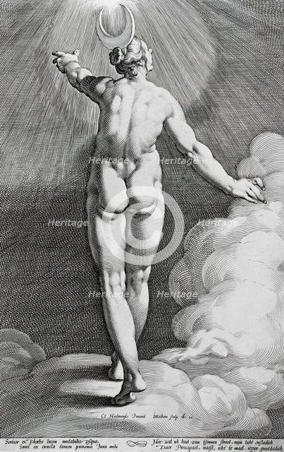 Diana, c1591. Creator: Jacob Matham.