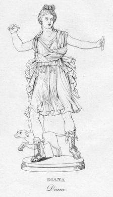 Diana (Diane) c1850