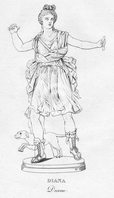 'Diana (Diane)', c1850. Artist: Unknown.