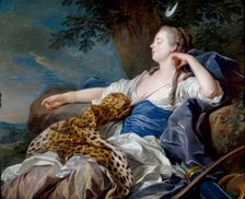 Diana in a Landscape, 1739. Creator: Louis Michel Vanloo