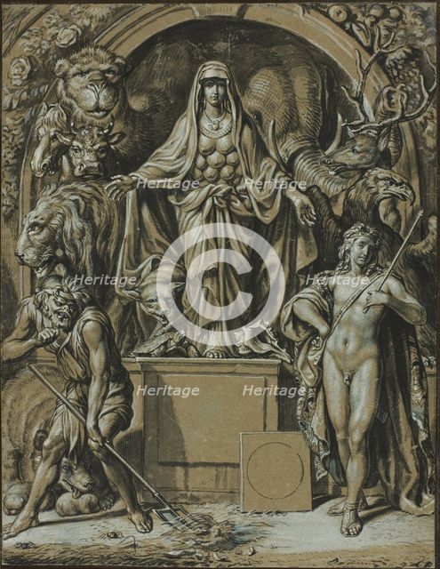 Diana of Ephesus as Allegory of Nature, c.1680. Creator: Joseph Werner.