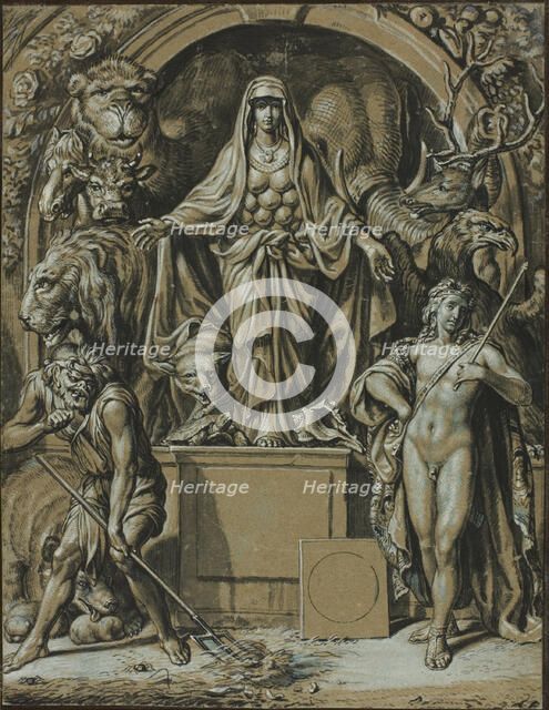 Diana of Ephesus as Allegory of Nature, c.1680. Creator: Joseph Werner.