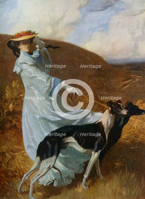 'Diana of the Uplands', c1903-1904, (1912).Artist: Charles Wellington Furse