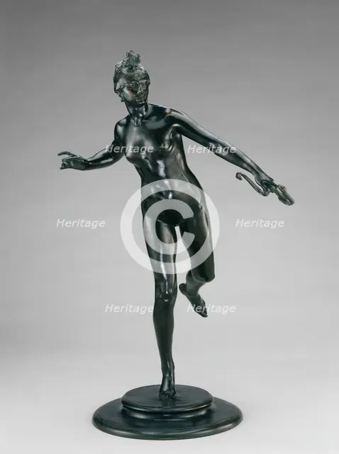 Diana, Modeled 1889, cast after 1900. Creator: Roman Bronze Works.