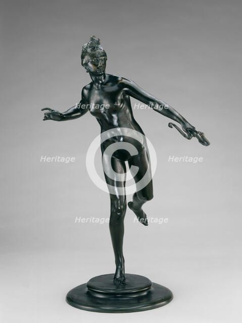 Diana, Modeled 1889, cast after 1900. Creator: Roman Bronze Works.