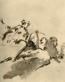 Diana (?) mid 18th century, (1928). Artist: Giovanni Battista Tiepolo