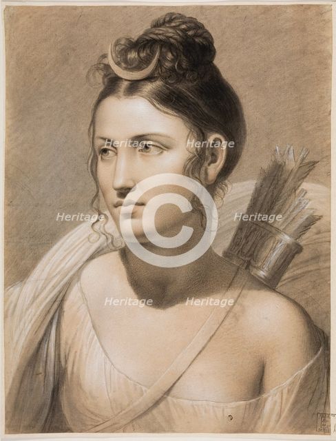 Diana, Second Half of the 18th cen.. Artist: Ducq, Joseph-François (1762-1829)
