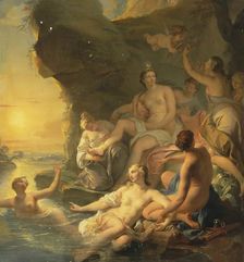 Diana's Bathing, 1732. Creator: Noël-Nicolas Coypel