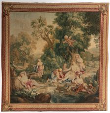 Diana's Return from the Chase (from Set of Ovid's Metamorphoses), 1704-1731. Creator: Gobelins (French)