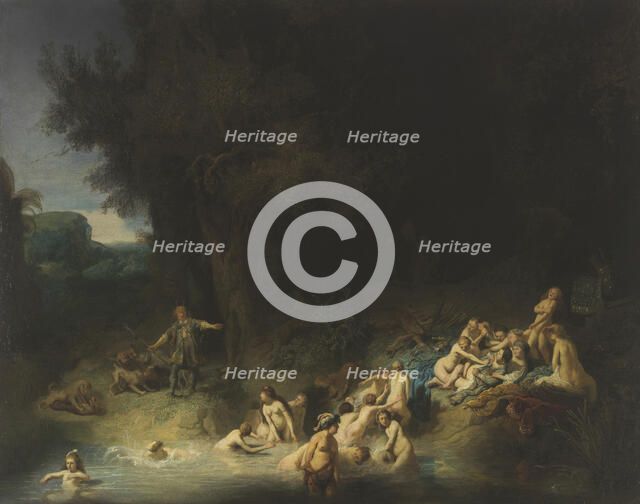 Diana with Actaeon and Callisto, 1634. Artist: Rembrandt van Rhijn (1606-1669)