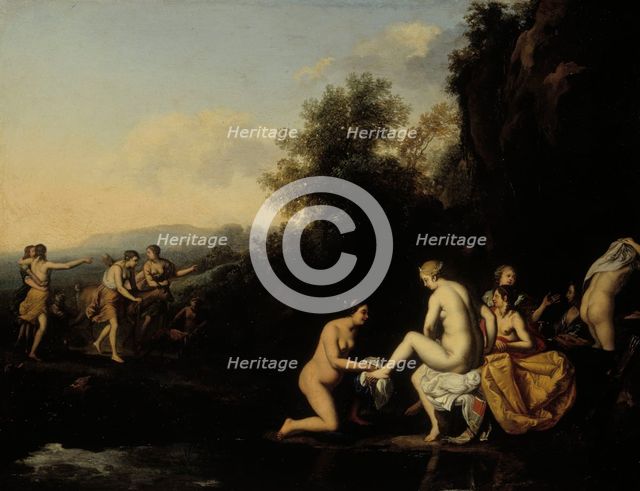 Diana with bathing nymphs, 1630-1684. Creator: Daniel Vertangen.