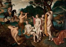 Diana's Bath, 1559-1560. Creator: Clouet, François (1510-1572)