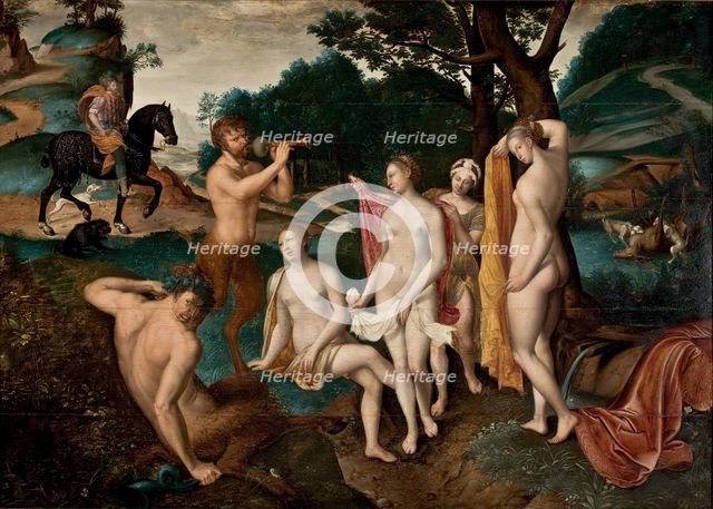 Diana's Bath, 1559-1560. Creator: Clouet, François (1510-1572).