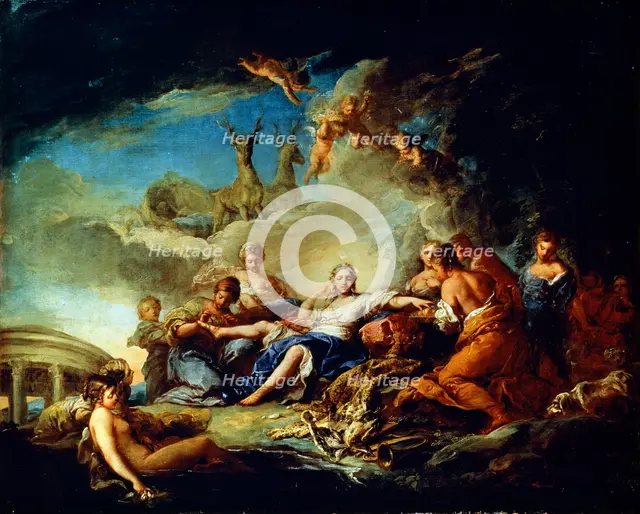 'Diana's Rest on the Hunt', 17th century.  Artist: Carle van Loo