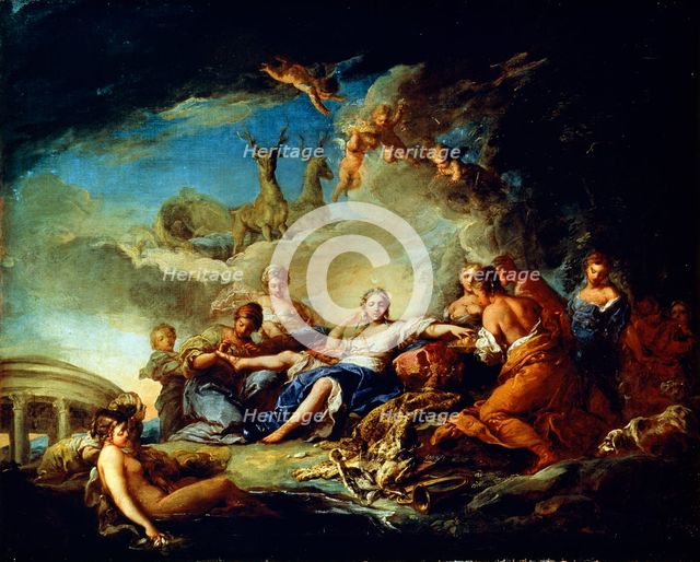 'Diana's Rest on the Hunt', 17th century.  Artist: Carle van Loo