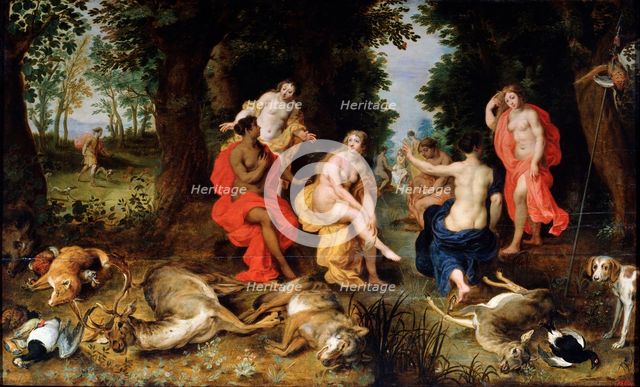 'Diana's Rest on the Hunt', late 16th or early 17th century. Artist: Jan Brueghel the Elder