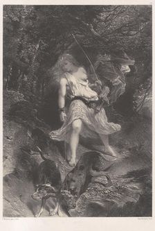 Diane, ca. 1830-70. Creator: Célestin Nanteuil