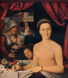 Diane de Poitiers, 1571. Artist: Francois Clouet