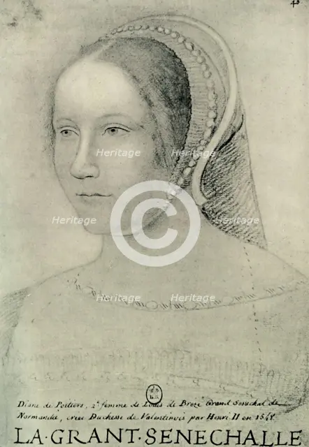 Diane de Poitiers, 1525, (1907). Creator: Unknown.