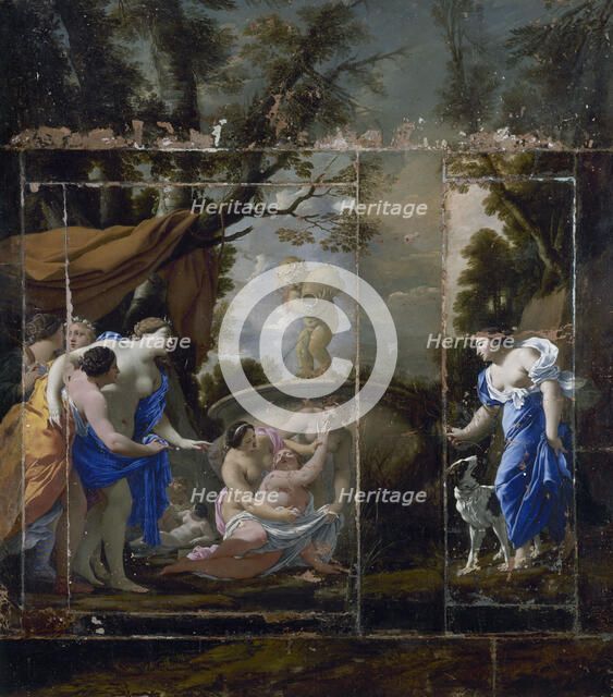 Diane découvrant la grossesse de Callisto, between 1635 and 1640. Creator: Michel Dorigny.