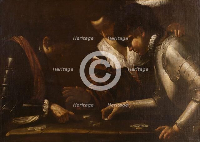 Dice Players, c1635. Creator: Mattia Preti.
