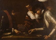 Dice Players, c1635. Creator: Mattia Preti