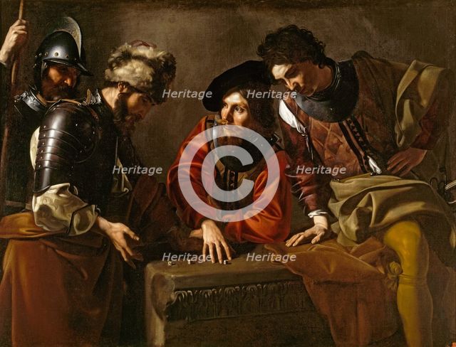 Dice Players, ca 1624.