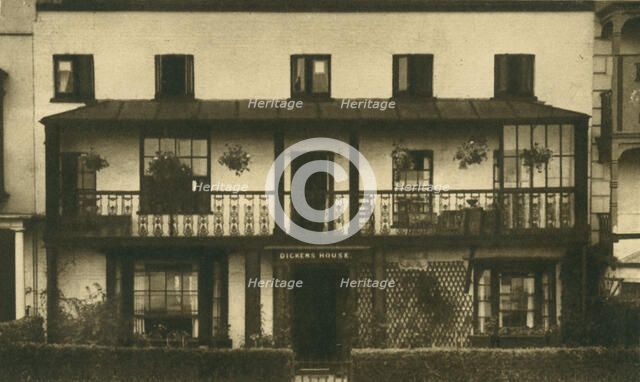 Dickens House, Broadstairs, Kent. Artist: Unknown