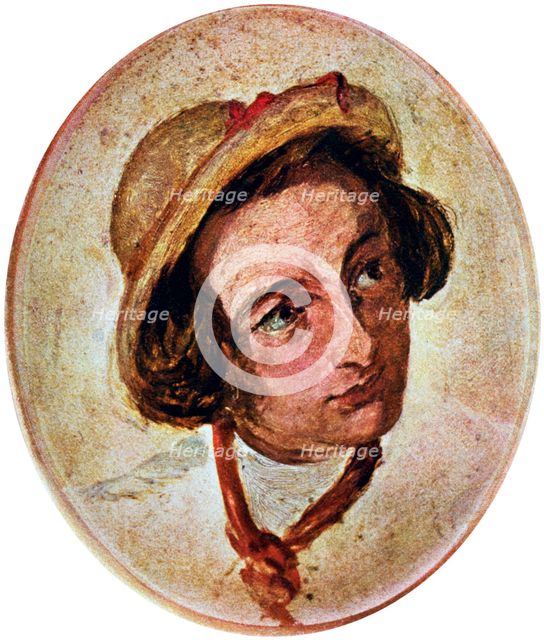 'Dickens in the character of Sir Charles Coldstream', 1850s, (c1920).Artist: Augustus Leopold Egg