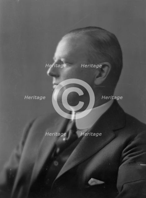 Dickerman, W.C., Mr., portrait photograph, 1916. Creator: Arnold Genthe.