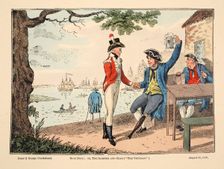 Dick Dock: Or, the Lobster and Crab (The Veterans), 1806