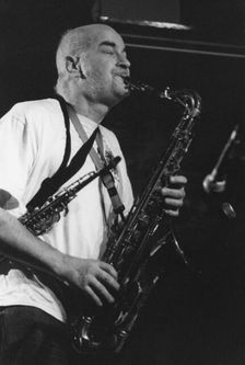 Dick Heckstall-Smith, 1995. Creator: Brian Foskett