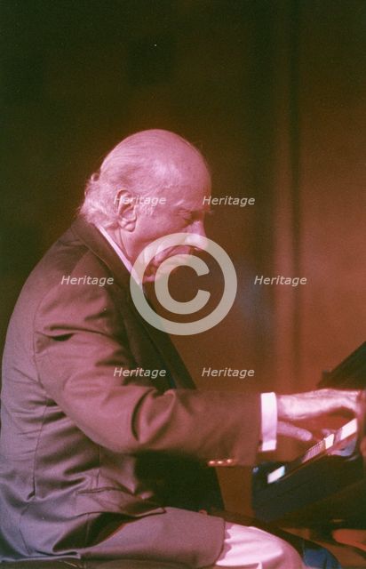 Dick Hyman, Jazz Weekend, Blackpool 2007. Creator: Brian Foskett.