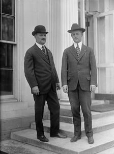 Dick Jervis, right, with Smithers, 1917. Creator: Harris & Ewing