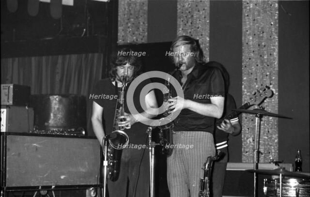 Dick Morrisey and Dave Quincy, If, Marquee Club, Soho, London, 1971. Creator: Brian O'Connor.