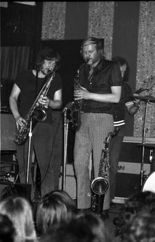 Dick Morrisey and Dave Quincy, If, Marquee Club, Soho, London, 1971. Creator: Brian O'Connor