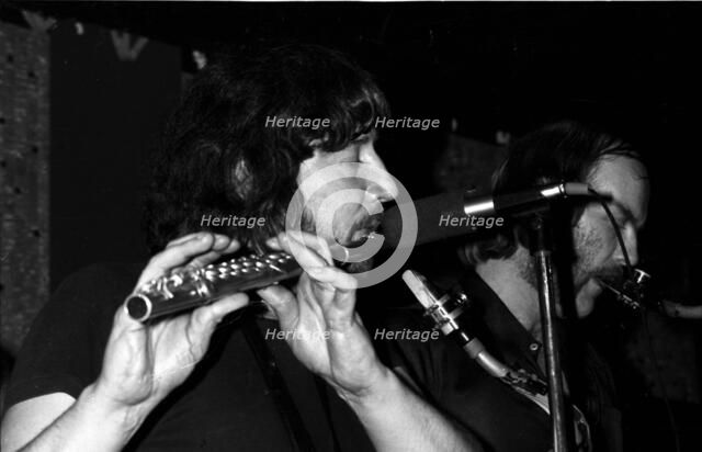 Dick Morrisey and Dave Quincy, If, Marquee Club, Soho, London, 1971. Creator: Brian O'Connor.