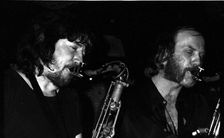 Dick Morrisey and Dave Quincy, If, Marquee Club, Soho, London, 1971. Creator: Brian O'Connor