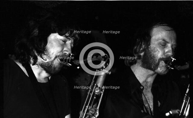 Dick Morrisey and Dave Quincy, If, Marquee Club, Soho, London, 1971. Creator: Brian O'Connor.