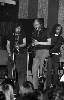 Dick Morrisey, Dave Quincy and Jim Richardson, If, Marquee Club, Soho, London, 1971. Creator: Brian O'Connor