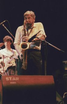 Dick Morrissey, 1989. Creator: Brian Foskett