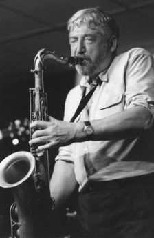 Dick Morrissey, Soho Jazz Festival, London, 1992. Creator: Brian Foskett