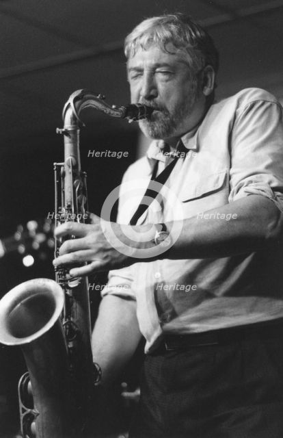 Dick Morrissey, Soho Jazz Festival, London, 1992. Creator: Brian Foskett.