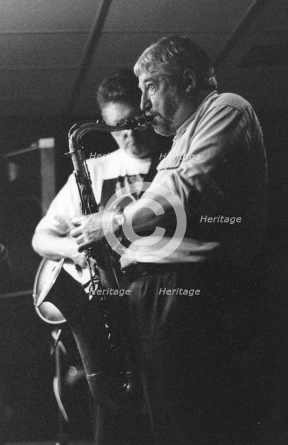 Dick Morrissey, Soho Jazz Festival, London, 1992. Creator: Brian Foskett.