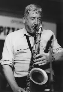 Dick Morrissey, Pizza Express, Soho Jazz Festival, 1992. Creator: Brian Foskett