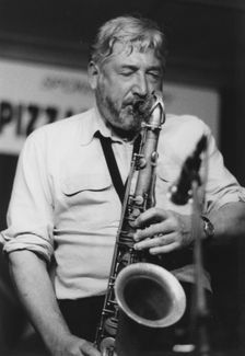 Dick Morrissey, Pizza Express, Soho Jazz Festival, 1992. Creator: Brian Foskett
