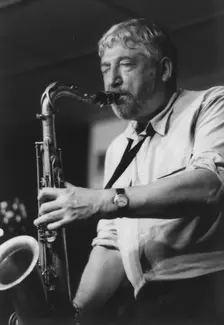 Dick Morrissey, Pizza Express, Soho Jazz Festival, 1992. Creator: Brian Foskett