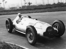 Dick Seaman's Mercedes, Donington Grand Prix, 1938