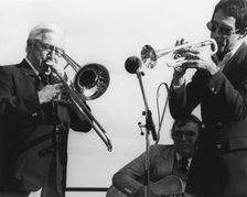 Dick Sudhalter, c1974. Creator: Brian Foskett